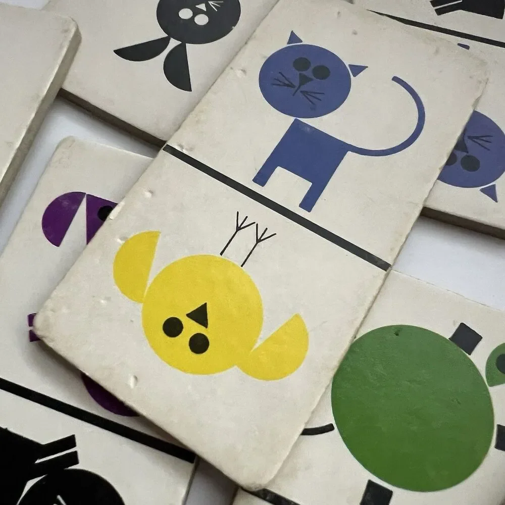 Whitman dominoes vintage